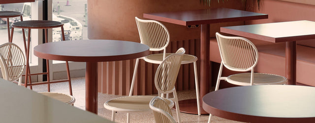 Piper Dining Chairs | Indoor and Outdoor Furniture| Optional Upholstered Seat Pads | Home or Commercial Projects | Design By Them