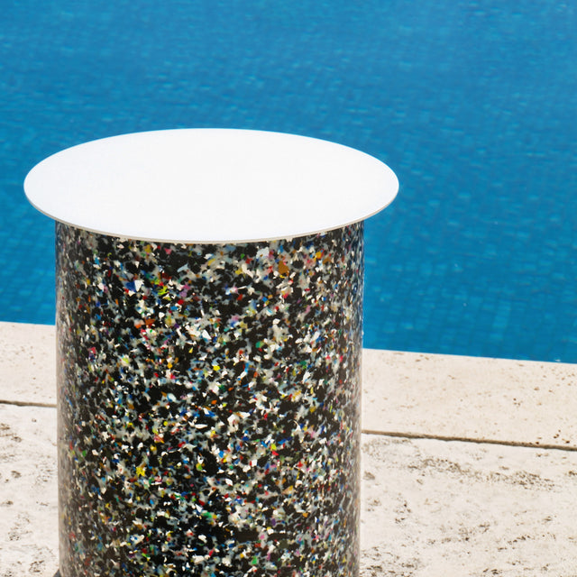 Confetti Collection | 100% Recycled Plastic | Tables, Lounges, Armchairs, Modular Sofas, Homewares | Sustainable Furniture and Accessories | Indoor and Outdoor Options | Gibson Karlo | Design By Them