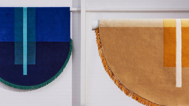 Overlay Rugs | Hand-Tufted Wool | Fringed Geometric Rug | Danielah Martinez | Design By Them