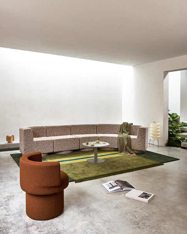 Twill Bar Chair Silk Grey Ash | Gibson Karlo | DesignByThem