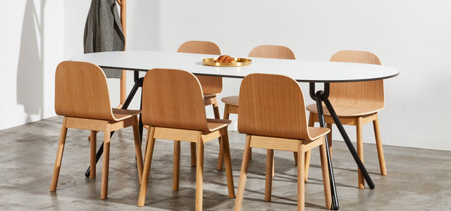 Potato Collection | Timber and Upholstered | Dining Chairs | Desk Chairs | Counter and Bar Chairs | Gibson Karlo | Design By Them