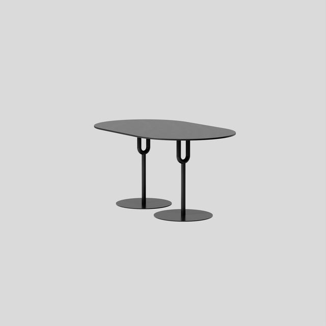 Piper Pedestal Table - Pill Small
