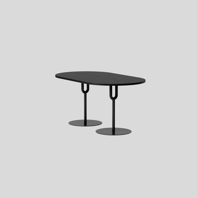 Piper Pedestal Table - Pill Small