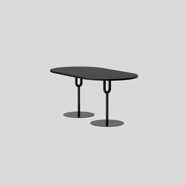 Piper Pedestal Table - Pill Small
