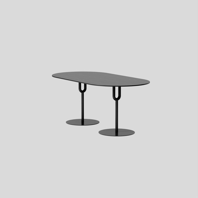 Piper Pedestal Table - Pill Small