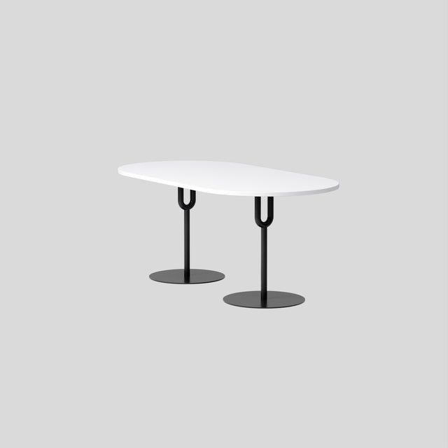 Piper Pedestal Table - Pill Small