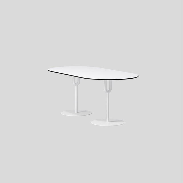 Piper Pedestal Table - Pill Small