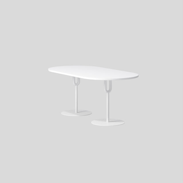 Piper Pedestal Table - Pill Small