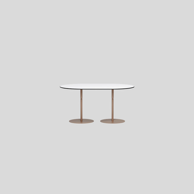 Piper Pedestal Table - Pill Small