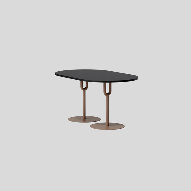 Piper Pedestal Table - Pill Small
