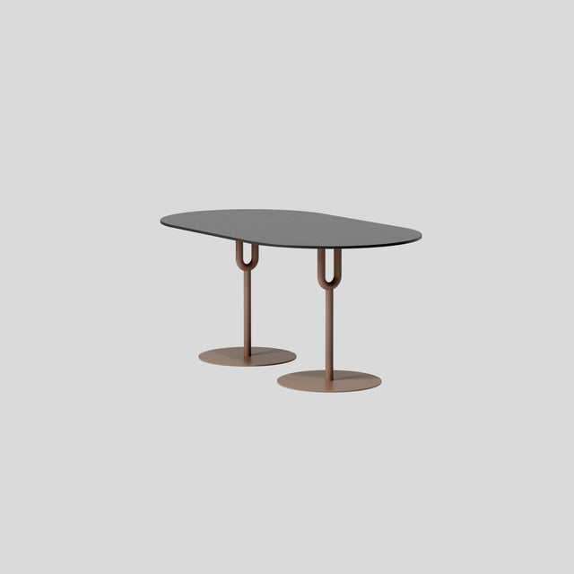 Piper Pedestal Table - Pill Small