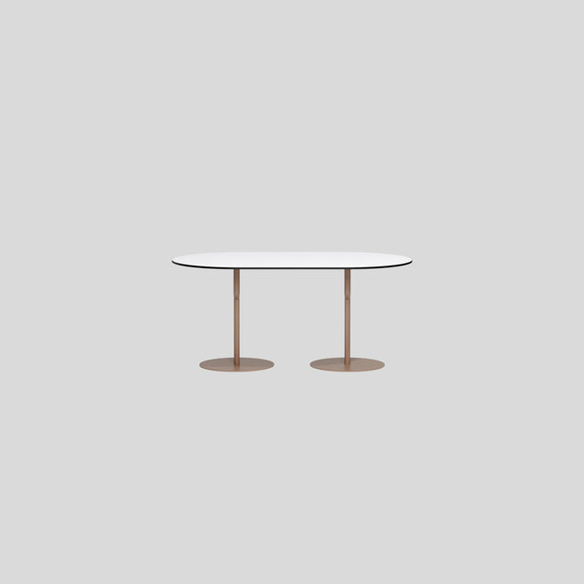 Piper Pedestal Table - Pill Small