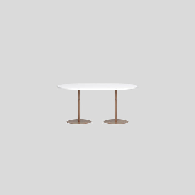 Piper Pedestal Table - Pill Small