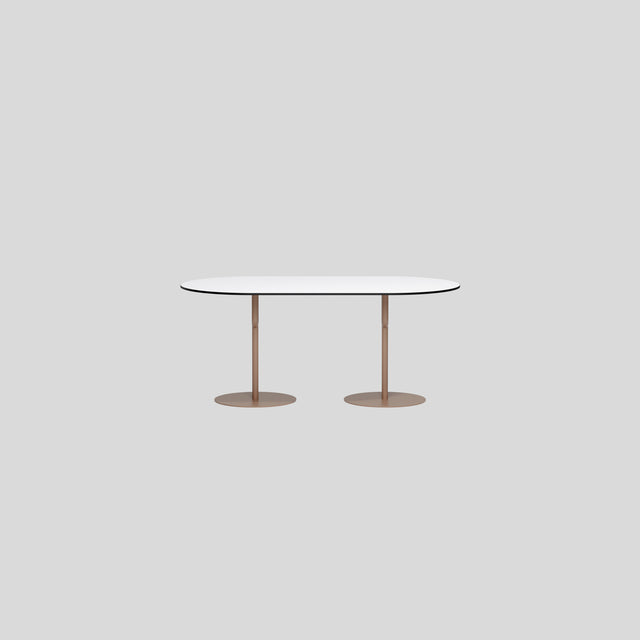 Piper Pedestal Table - Pill Small