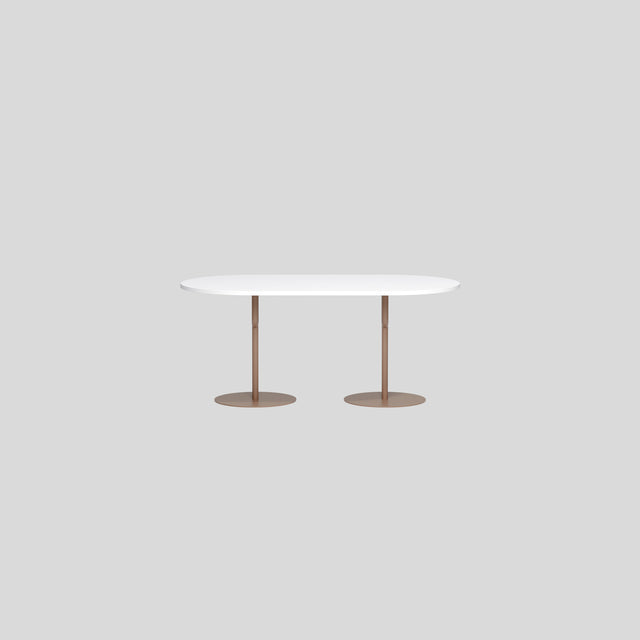 Piper Pedestal Table - Pill Small