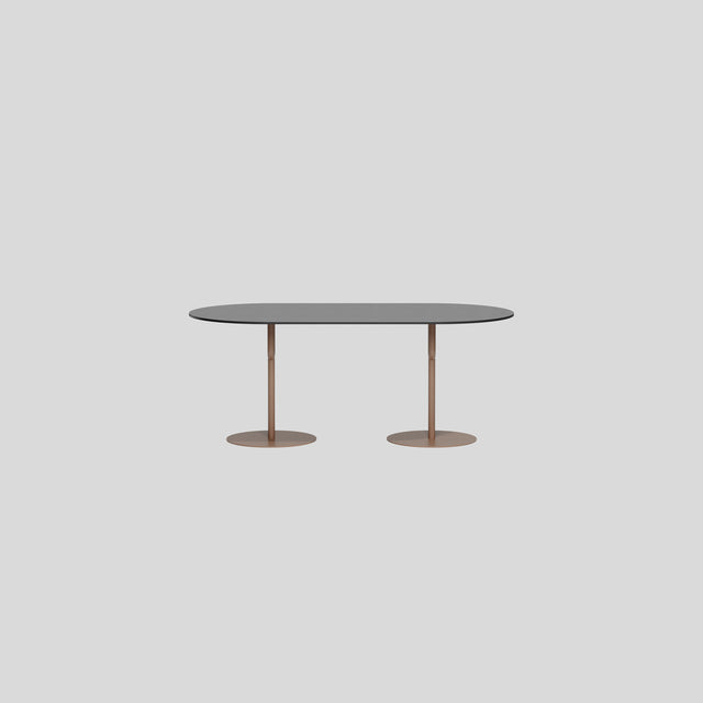 Piper Pedestal Table - Pill Small