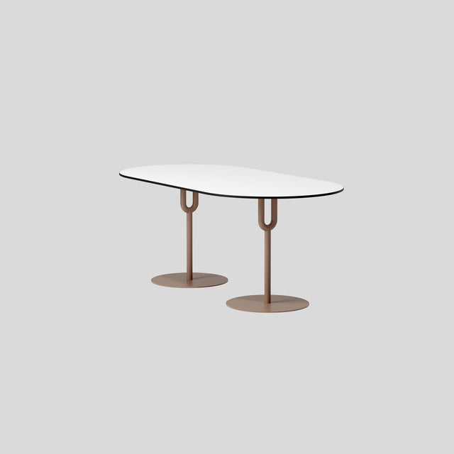 Piper Pedestal Table - Pill Small