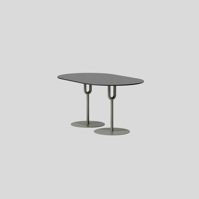 Piper Pedestal Table - Pill Small