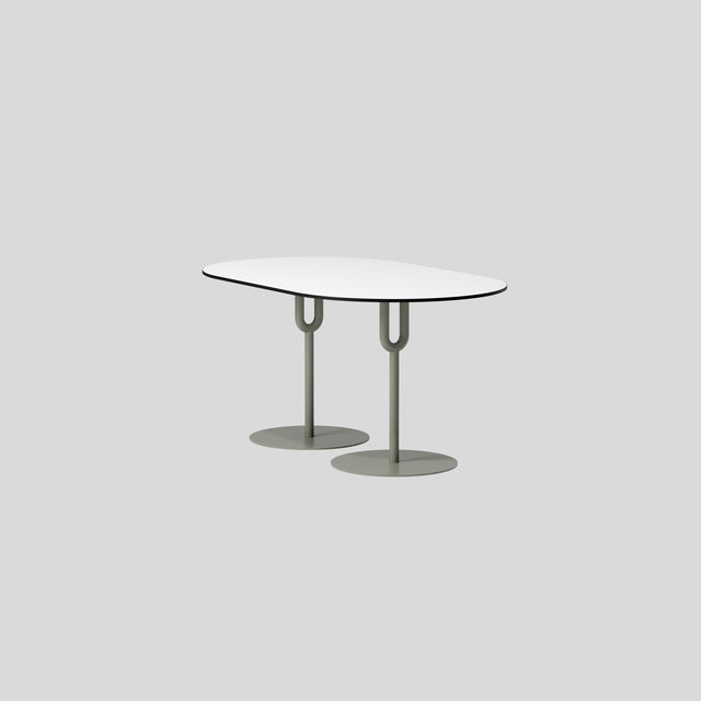 Piper Pedestal Table - Pill Small