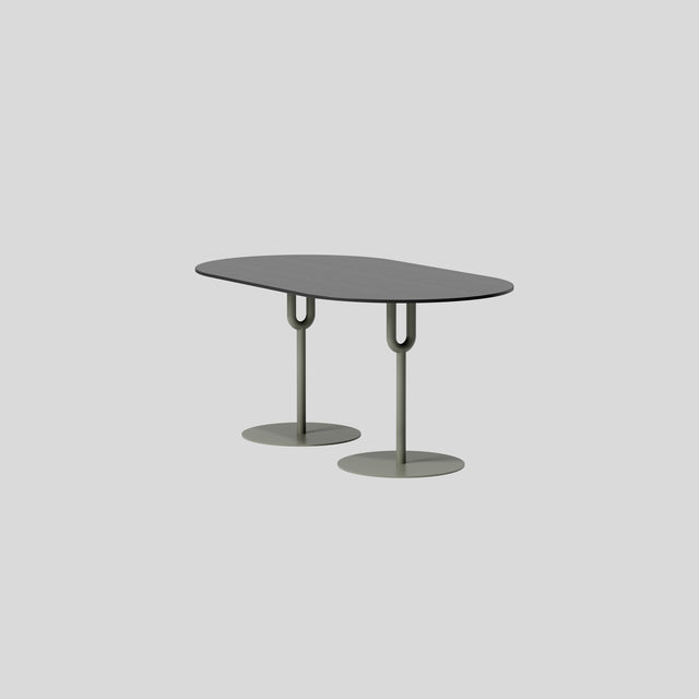 Piper Pedestal Table - Pill Small