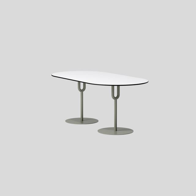 Piper Pedestal Table - Pill Small