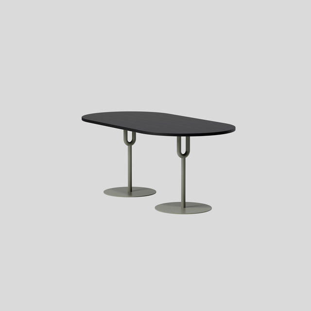 Piper Pedestal Table - Pill Small