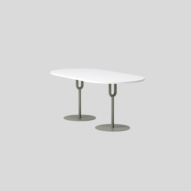 Piper Pedestal Table - Pill Small