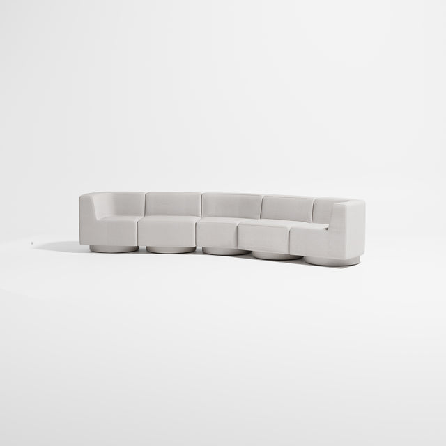 Confetti Modular Lounge - 5 Seater Angle | Upholstered Base | Gibson Karlo | Design By Them ** Kvadrat Autumn 0101