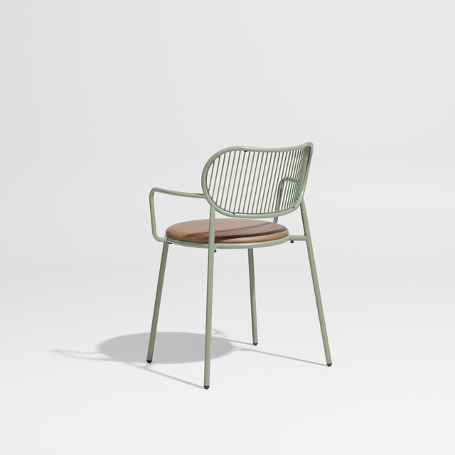 Piper Dining Chair Upholstered | Fabric or Leather Seat Stackable | Designed by Gibson Karlo | Design By Them