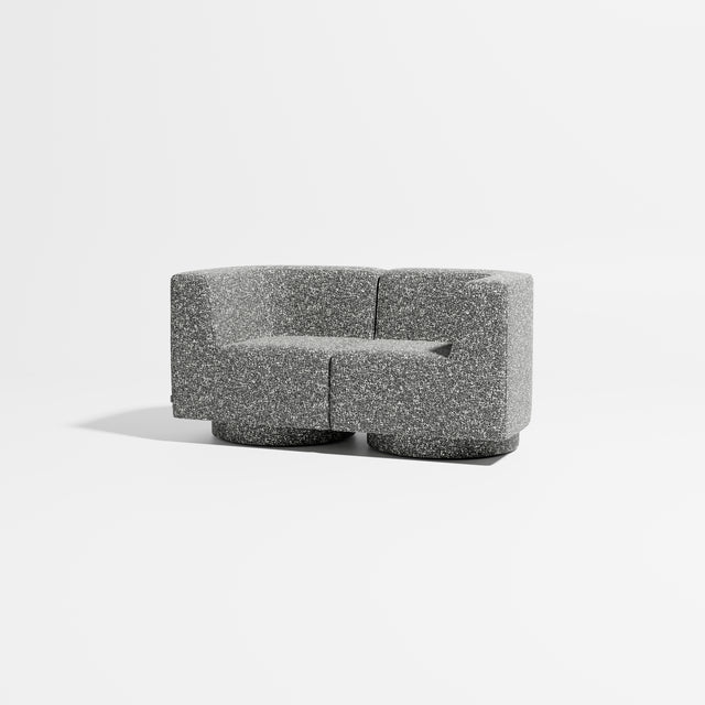 Confetti Modular Lounge - 2 Seater | Upholstered Base | Gibson Karlo | Design By Them ** Kvadrat Zero 0004