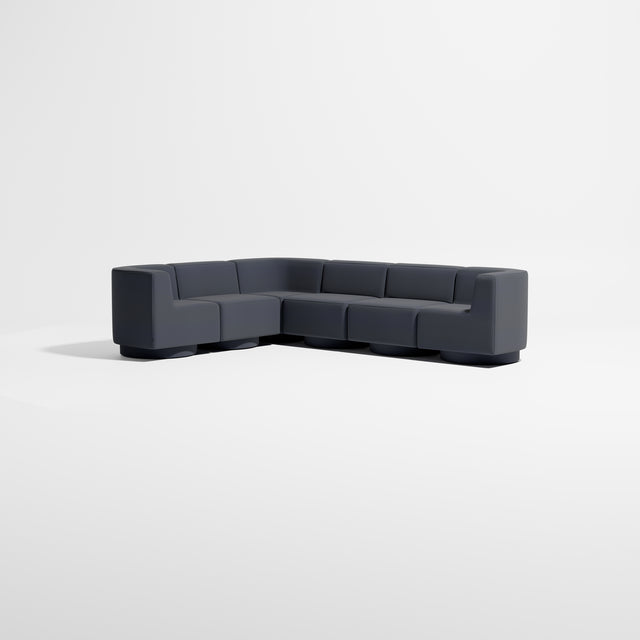 Confetti Modular Lounge - 6 Seater Corner Right | Upholstered Base | Gibson Karlo | Design By Them ** Kvadrat Autumn 0791