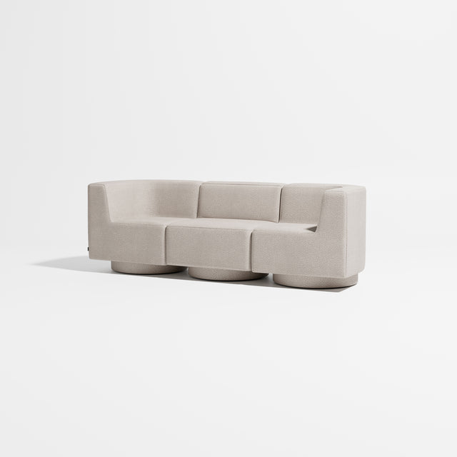 Confetti Modular Lounge - 3 Seater | Upholstered Base | Gibson Karlo | Design By Them ** Kvadrat Elle 0220