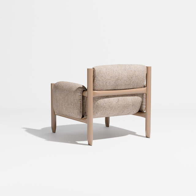 Cattle Armchair | Upholstered Armchair | Lounge Chair | Gibson Karlo | Design By Them | Camel Frame | Kvadrat Arda 0211