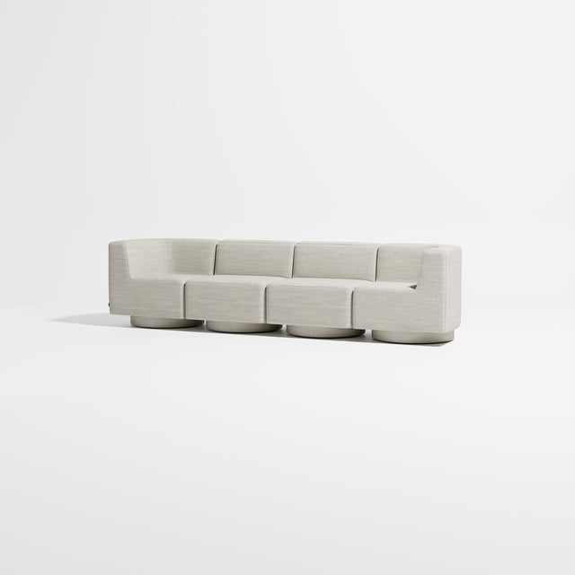 Confetti Modular Lounge - 4 Seater | Upholstered Base | Gibson Karlo | Design By Them ** Kvadrat Canvas 2 0114