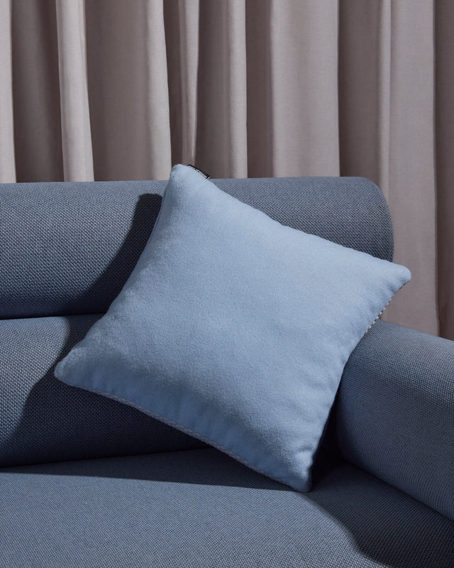 Flip Cushion | Accessories | Double-Sided Upholstery | Soft Blue | Gibson Karlo | Design By Them