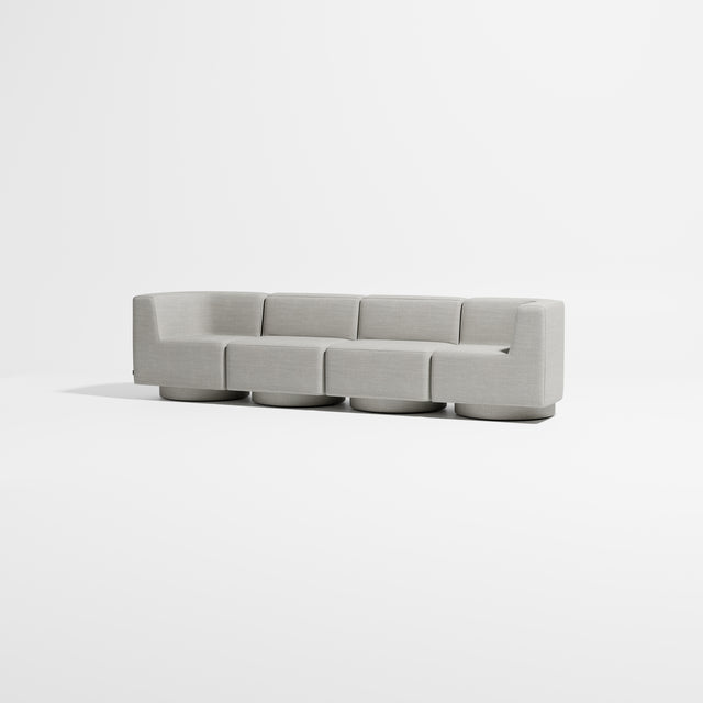 Confetti Modular Lounge - 4 Seater | Upholstered Base | Gibson Karlo | Design By Them ** Kvadrat Canvas 2 0124