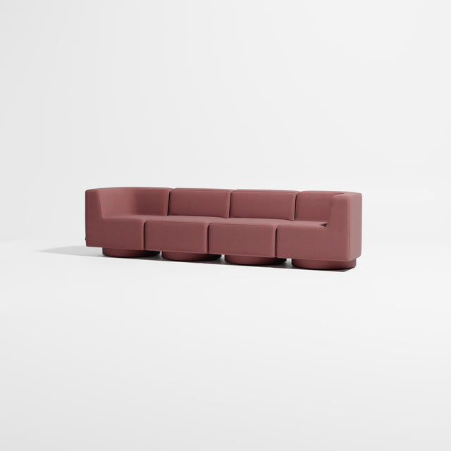 Confetti Modular Lounge - 4 Seater | Upholstered Base | Gibson Karlo | Design By Them ** Kvadrat Canvas 2 0654