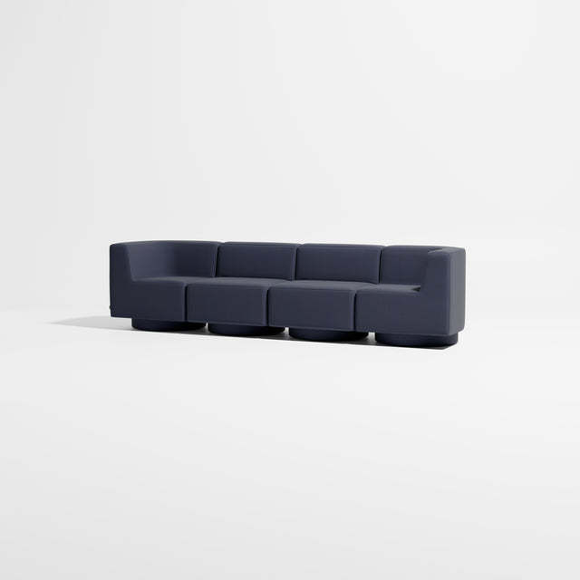 Confetti Modular Lounge - 4 Seater | Upholstered Base | Gibson Karlo | Design By Them ** Kvadrat Canvas 2 0794