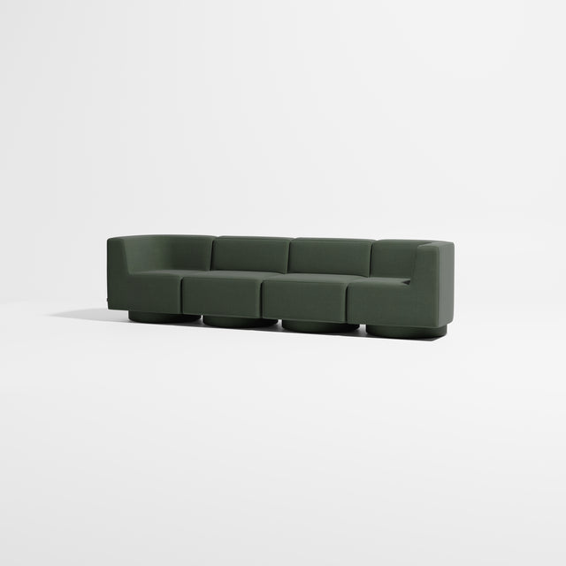 Confetti Modular Lounge - 4 Seater | Upholstered Base | Gibson Karlo | Design By Them ** Kvadrat Canvas 2 0996