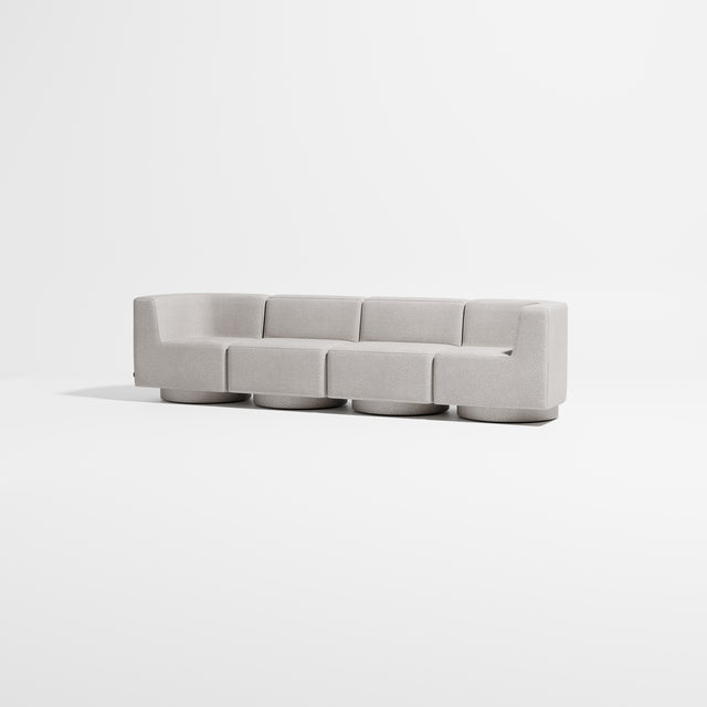 Confetti Modular Lounge - 4 Seater | Upholstered Base | Gibson Karlo | Design By Them ** Kvadrat Elle 0230
