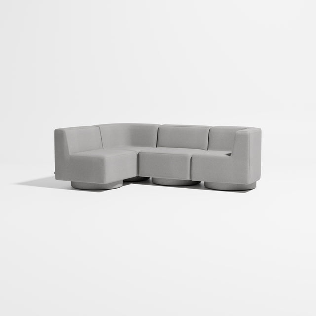 Confetti Modular Lounge - 4 Seater Corner Left | Upholstered Base | Gibson Karlo | Design By Them ** Kvadrat Autumn 0131