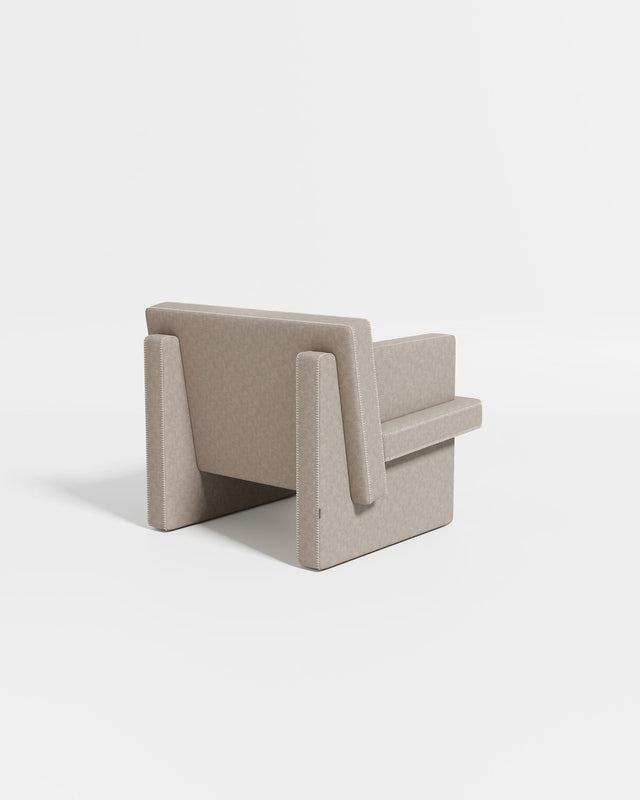 August Armchair | Upholstered | Designed by Gibson Karlo | Design By Them ** Maharam Merit 0028