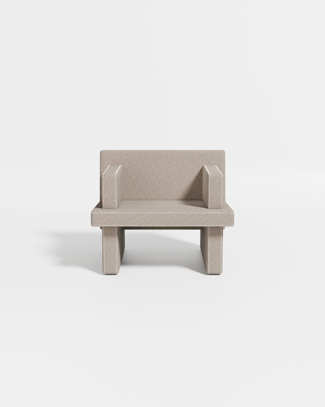 August Armchair | Upholstered | Designed by Gibson Karlo | Design By Them ** Maharam Merit 0028