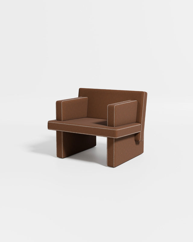 August Armchair | Upholstered | Designed by Gibson Karlo | Design By Them ** Maharam Merit 0033