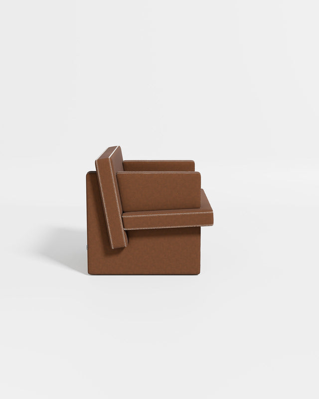 August Armchair | Upholstered | Designed by Gibson Karlo | Design By Them ** Maharam Merit 0033
