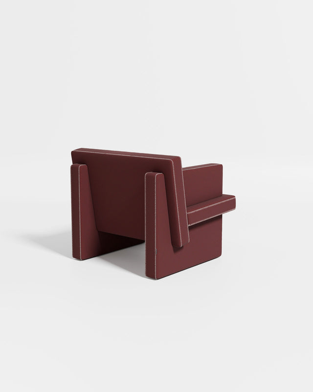 August Armchair | Upholstered | Designed by Gibson Karlo | Design By Them ** Maharam Merit 0039