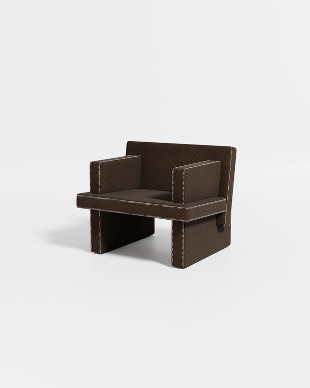 August Armchair | Upholstered | Designed by Gibson Karlo | Design By Them ** Kvadrat Sisu 0375