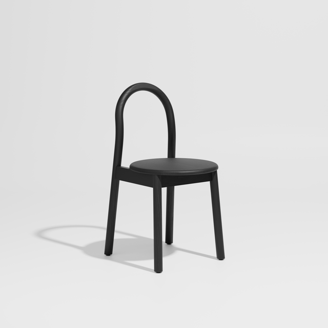 Bobby Chair | Timber Dining Chair | Daniel Tucker | DesignByThem ** Ash Black Stained Solid