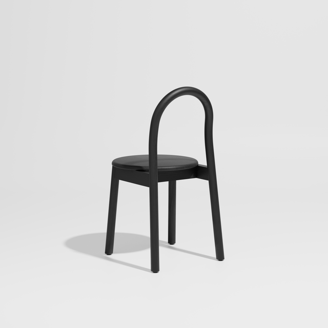 Bobby Chair | Timber Dining Chair | Daniel Tucker | DesignByThem ** Ash Black Stained Solid