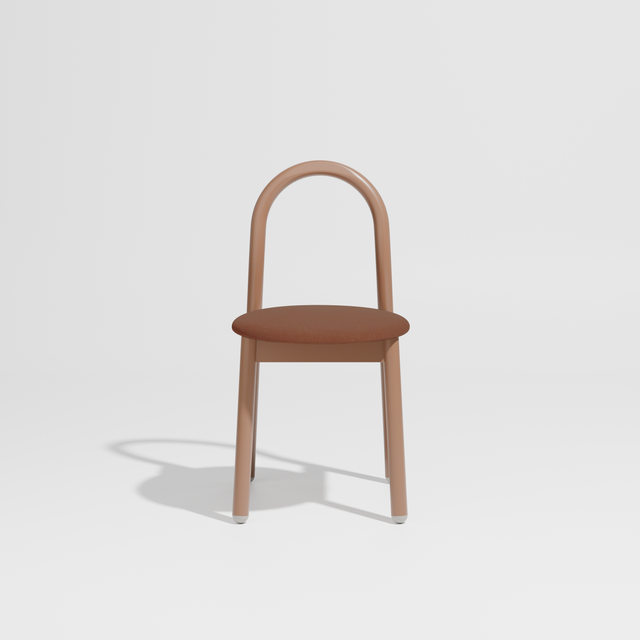 Bobby Chair Metal Upholstered | Daniel Tucker | DesignByThem ** Maharam Merit 033 (Indoor Use Only)